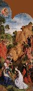 GOES, Hugo van der Calvary Triptych china oil painting artist